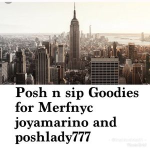 Posh n sip Goodies